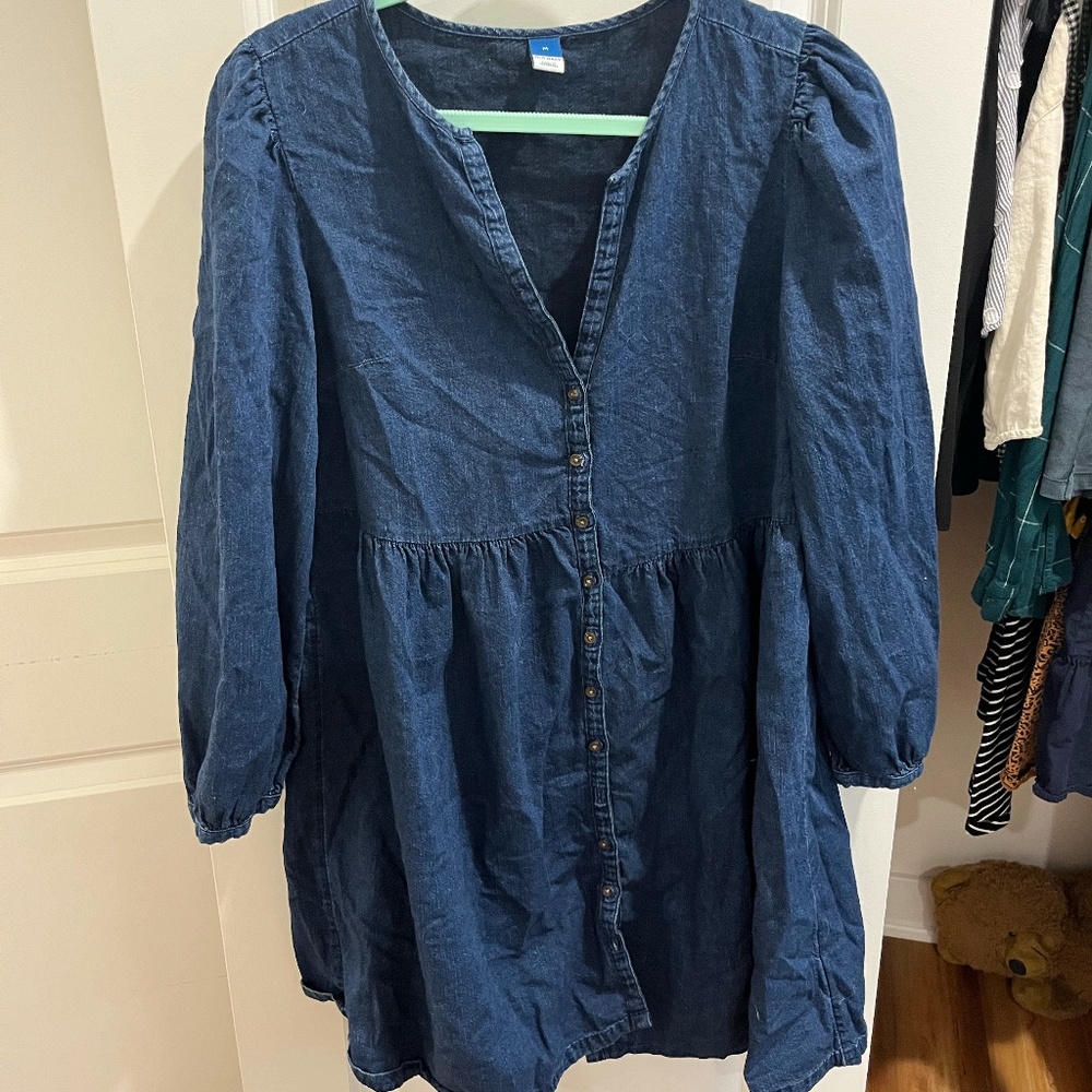 Bohemian Denim Dress